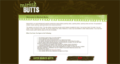 Desktop Screenshot of markedbutts.com